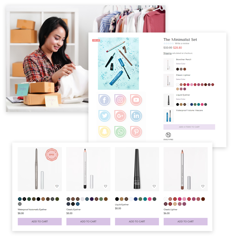 shopify landing page design